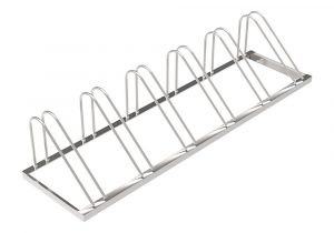 Aparcabicis de Suelo para 6 Bicicletas DUMUAP-03 de Acero Galvanizado