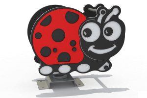 Balancín Muelle Mariquita para Parques Infantiles de Exterior