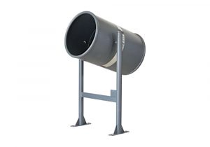 Papelera Urbana Abatible DUMUPA-04 de 60 Litros en Acero Galvanizado