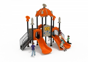 Torre triple tobogán TTDU-004 VITAS