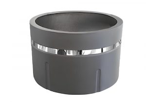 Jardinera Urbana Redonda de Acero Galvanizado DUMUJA-04.