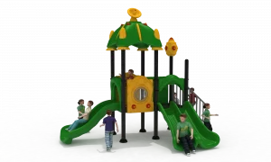 Torre triple tobogán TDU-003 VITAS