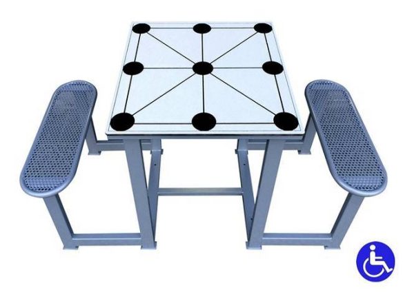 Juegos de mesa exterior adaptados para parques inclusivos - Imagen 2