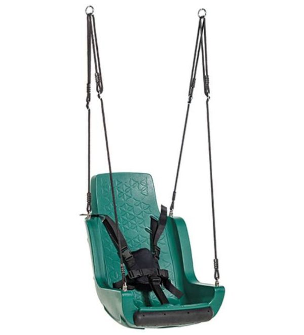 Asiento Columpio Adaptado con cuerdas y arnés