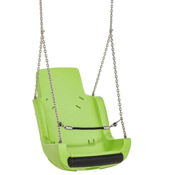 Asiento Columpio Inclusivo con cadenas y cinturón de seguridad - Imagen 4