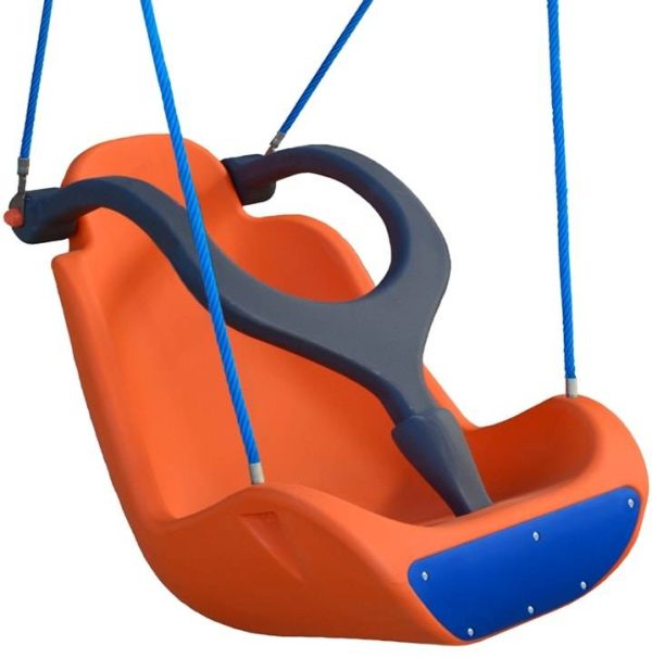 Asiento de columpio inclusivo