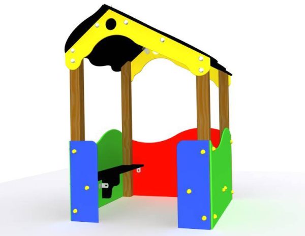 Casita para parques infantiles Modelo La Flor