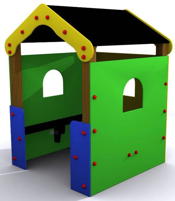 Casita infantil para parques y jardines