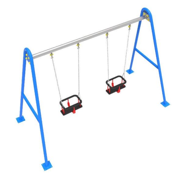 Columpios para guarderías y parques. Columpio Orión Asientos Cuna