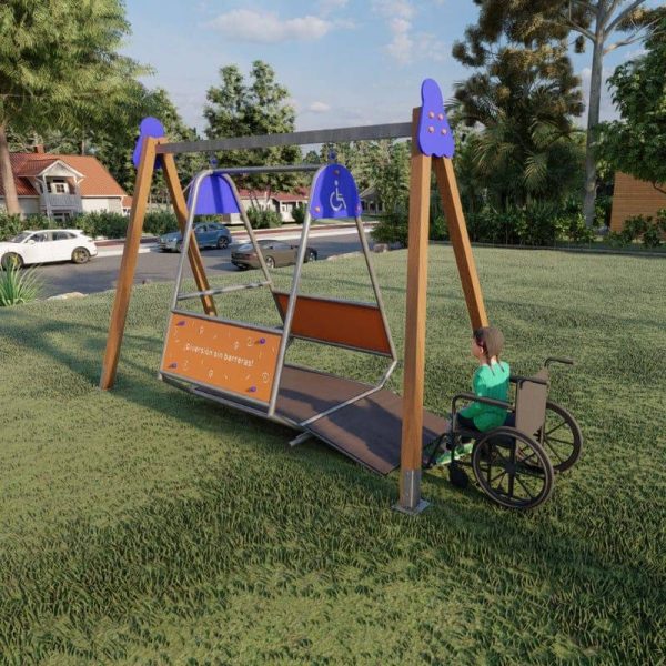 Columpio Adaptado Silla de Ruedas - Imagen 2