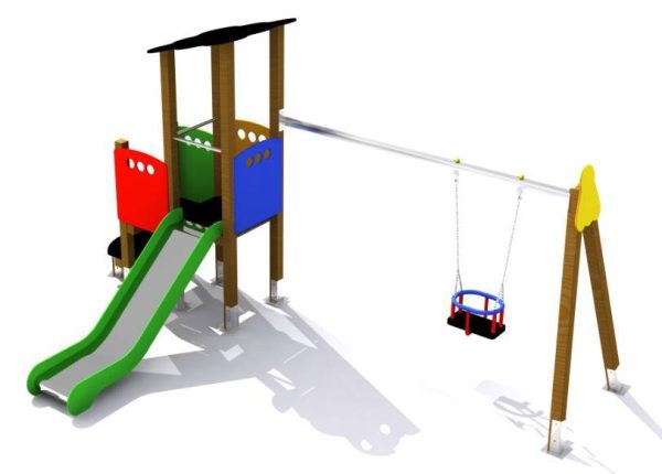 Parque Infantil Conjunto Tormes con Columpio