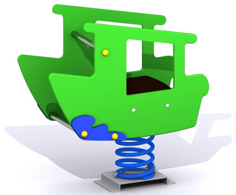 Muelles infantiles doble panel. Modelo El Barquito - Imagen 2