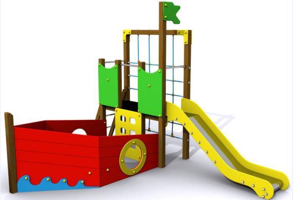 Oferta Parque Infantil para Colegios y Guarderías. Modelo Aunor 04 - Imagen 4