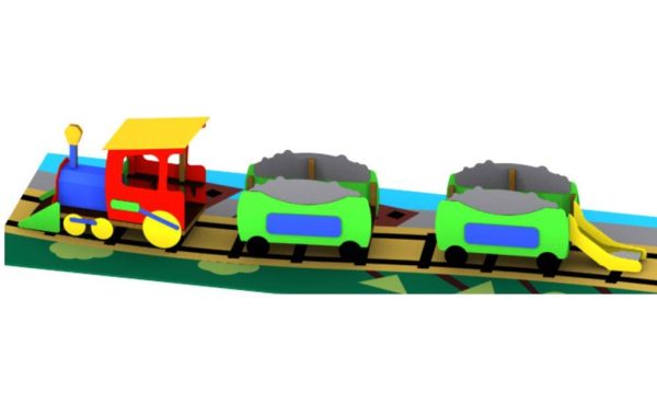 Juegos para parques infantiles. Tren Minero - Imagen 4