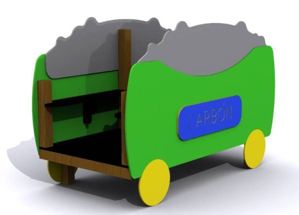 Juego parque infantil Vagón Minero