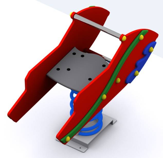 Muelle infantil de doble panel La Moto Acuática - Imagen 3