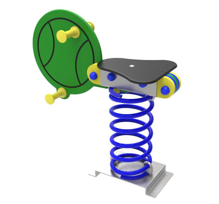 Muelle infantil para parques. Muelle Simple Tenis