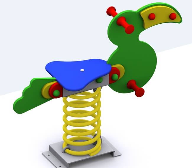Muelle parque infantil. Modelo El Tucán - Imagen 2