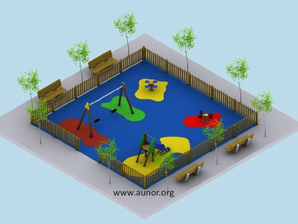 Oferta Parque Infantil para Comunidades. Modelo Aunor 02