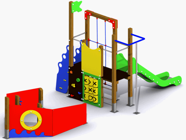 Parque infantil adaptado El Barco del Mar Menor