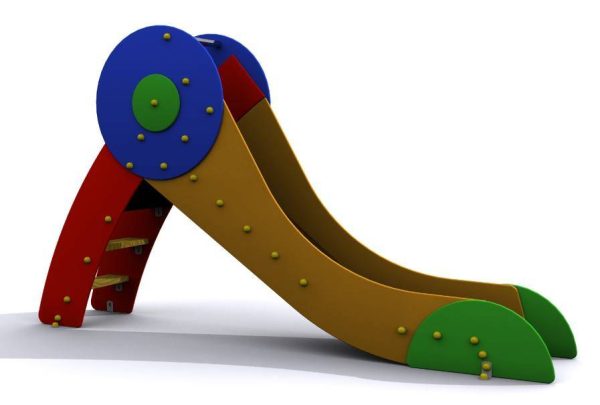 Tobogán pequeño para niños. Modelo Argos - Imagen 3