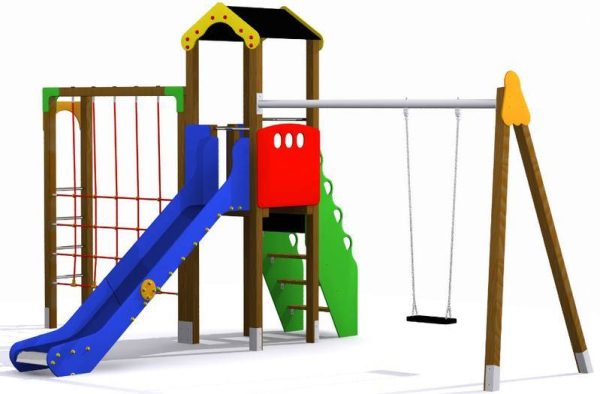 Oferta Parque Infantil Exterior. Modelo Aunor 03 - Imagen 3