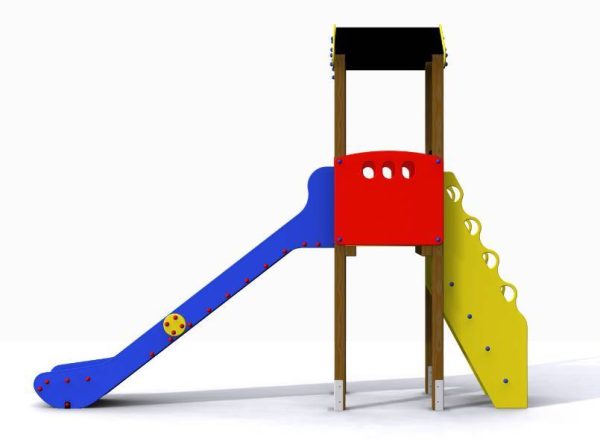 Torre Tobogán para parques infantiles. Conjunto Segura - Imagen 3