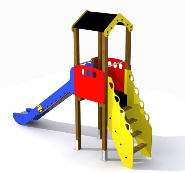 Torre Tobogán para parques infantiles. Conjunto Segura - Imagen 4