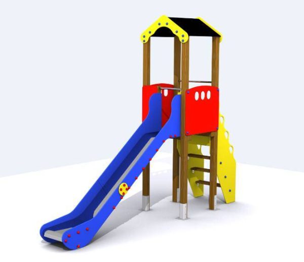 Torre Tobogán para parques infantiles. Conjunto Segura