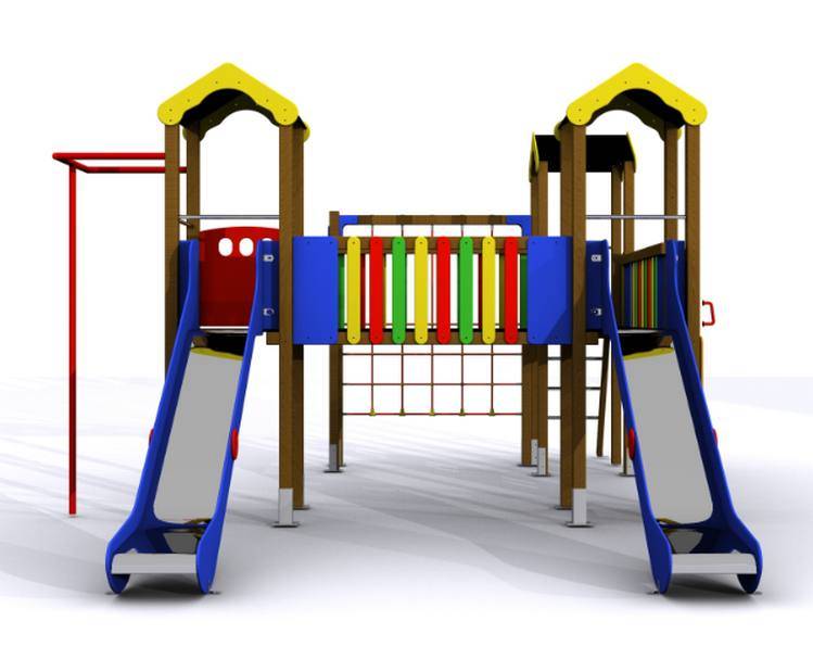 Torres para parques infantiles de exterior. Maxi Conjunto Nalón - Imagen 2