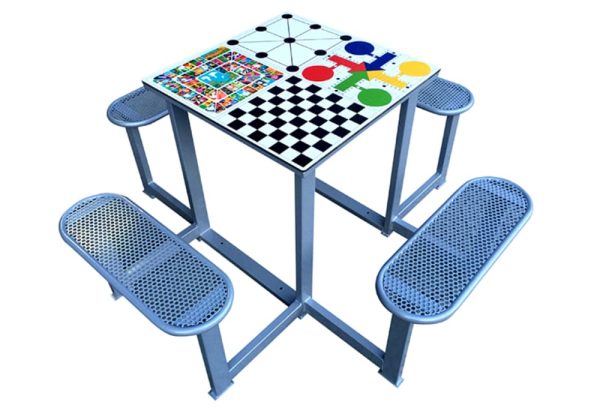 Juego de Mesa exterior MMCCG4 (modelo Forte con tablero compacto, antivandálico)