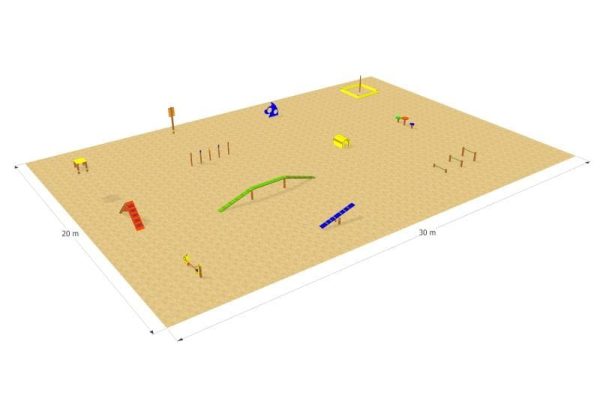 Circuito Agility DUAGCP-120 (completo) - Imagen 6