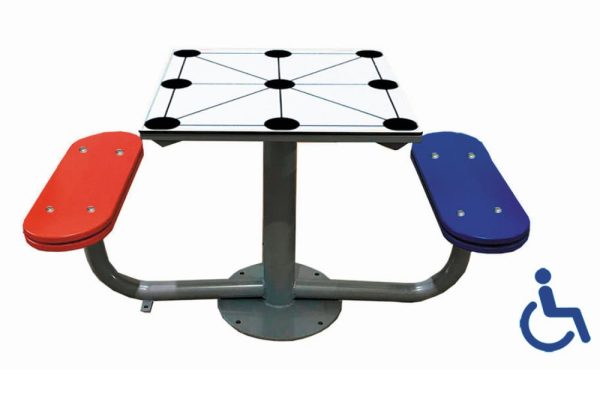 Mesa Tres en Raya exterior MTCTB2R (adaptada)