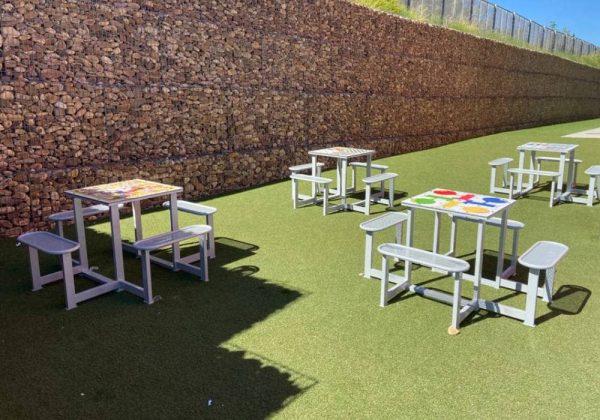 Juego de Mesa exterior MMCCG4 (modelo Forte con tablero compacto, antivandálico) - Imagen 15