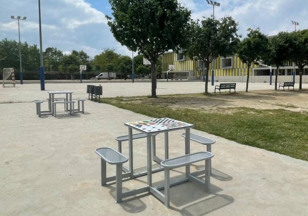 Juego de Mesa exterior MMCCG4 (modelo Forte con tablero compacto, antivandálico) - Imagen 17