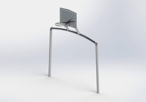 Portería Arco DUDPT04 (canasta integrada)
