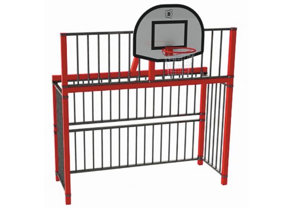 Portería DUPBUMT01 con canasta de baloncesto