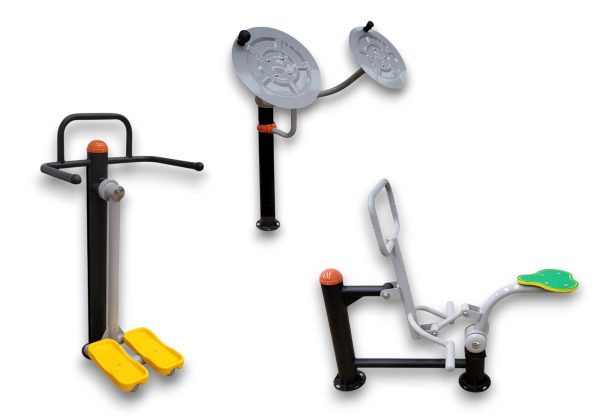 Gimnasio Biosaludable exterior DUBNT-PACK3B
