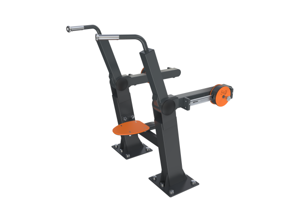 Máquina Crunch Abdominal exterior DU-HK-3901 (Ab Crunch)