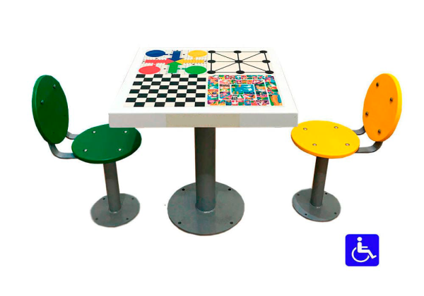 Mesa Multijuegos exterior MMVIA2R (inclusiva)
