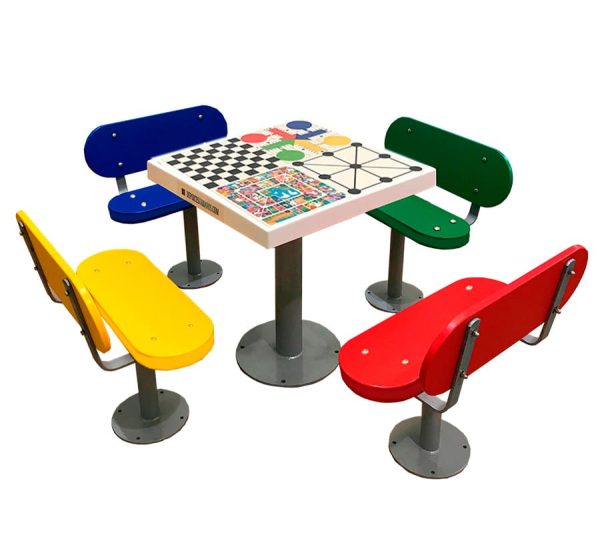 Mesa Multijuegos exterior MMVIB4R (personas mayores en residencias)