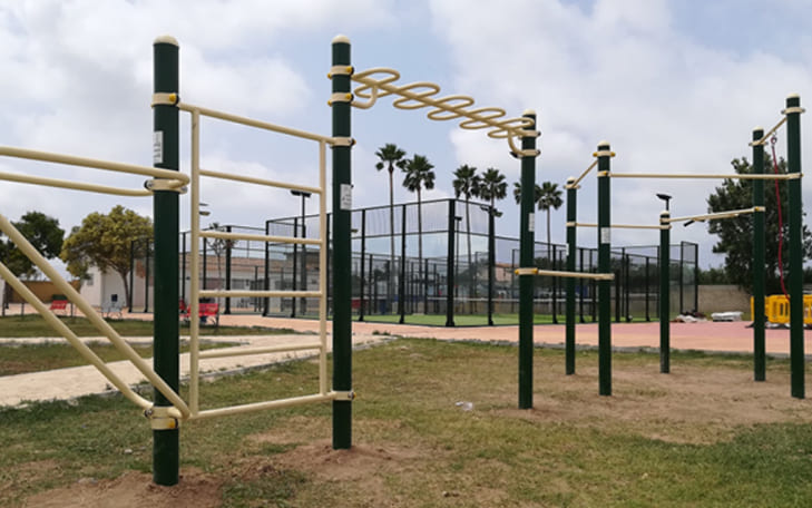 Equipo Calistenia exterior DUCP-2008 (Modelo Snake) - Imagen 4