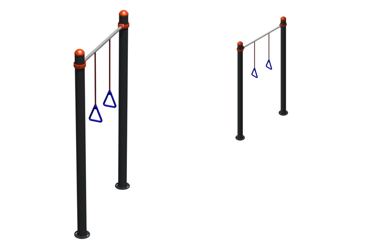 Equipamiento Calistenia exterior DUCP-2016 (Anillas) - Imagen 3