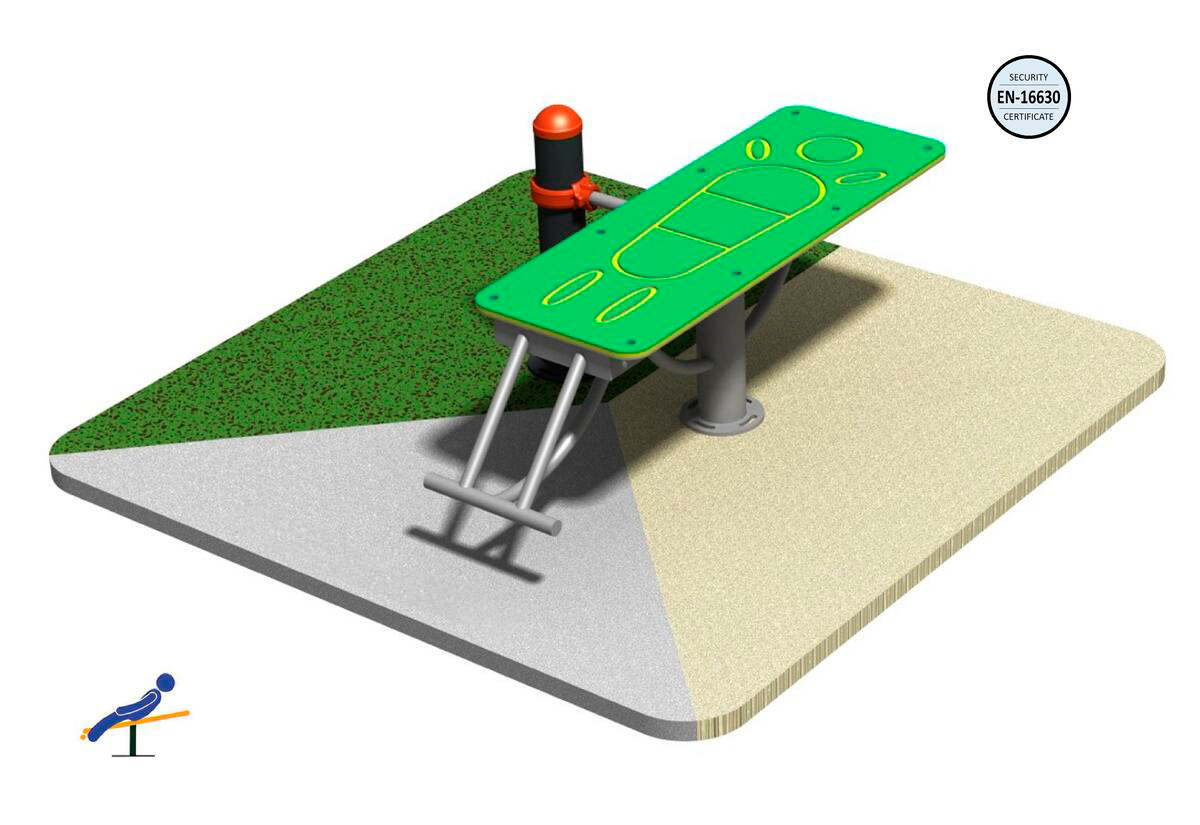 Banco de Abdominales DUCP-2013 (Parques de Calistenia) - Imagen 2