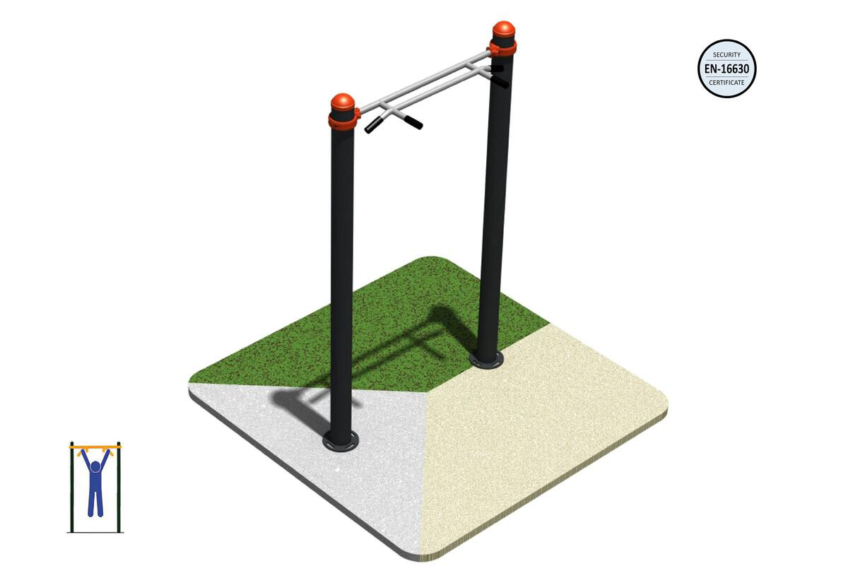 Barra Pórtico Calistenia DUCP-2014 - Imagen 2