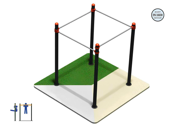Barras de Dominadas DUCP-2011 (Parques de Calistenia)