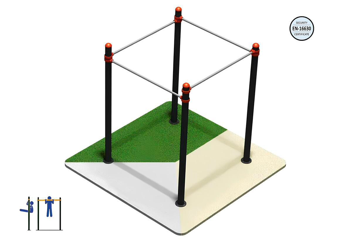 Barras de Dominadas DUCP-2011 (Parques de Calistenia)