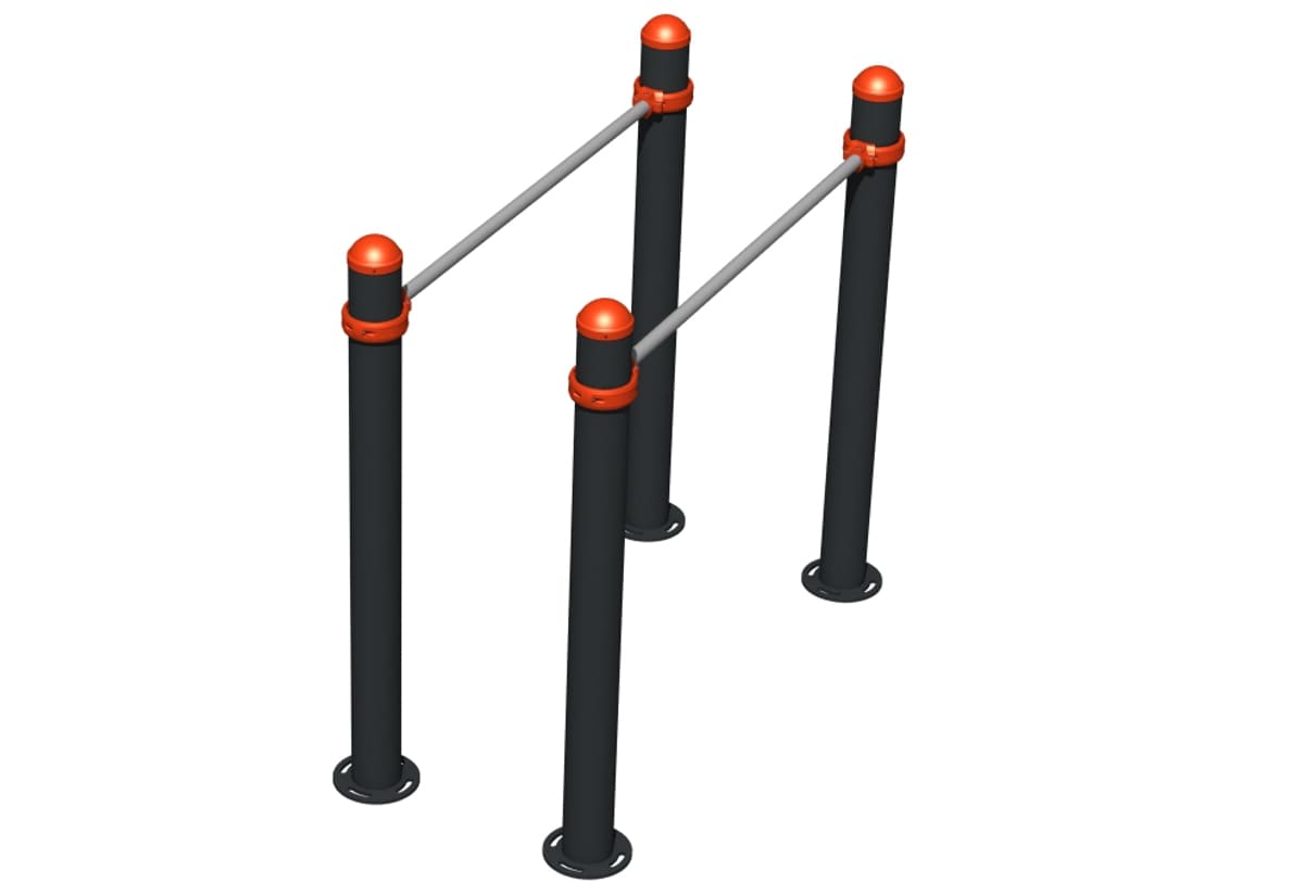 Barras Paralelas Calistenia DUCP-2002 - Imagen 3