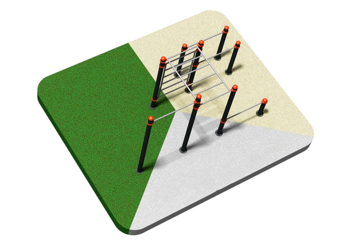 Conjunto Calistenia exterior DUCG-2001 - Imagen 3