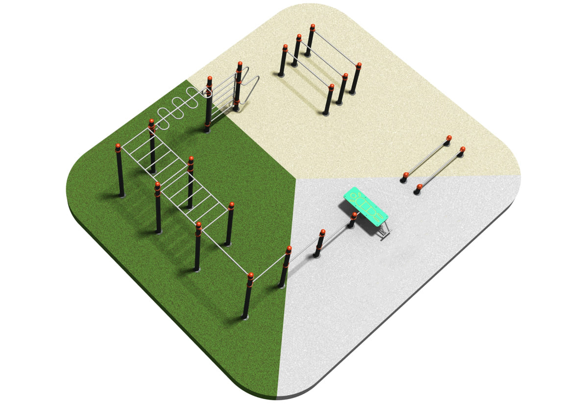 Circuito Calistenia exterior DUCG-2002 - Imagen 3